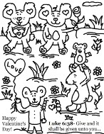 Valentine's Day Coloring Pages